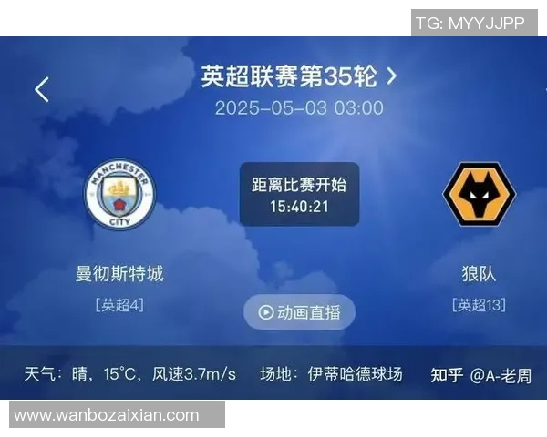 狼队与曼城首发阵容揭晓精彩对决即将上演